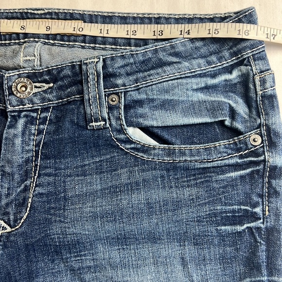 Big Star Maddie Mid Rise Fit Bootcut Western Stretch SZ 30 Tall Jeans - Picture 10 of 14